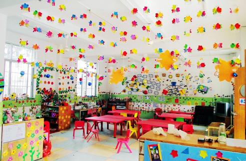 幼儿园活动室环境布置欣赏
