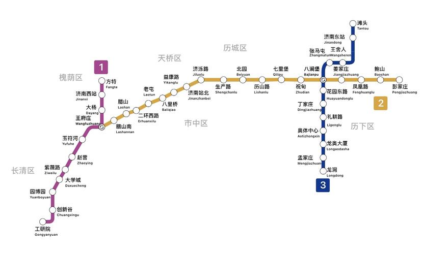 济南地铁进入换乘时代进一步促进泉城商圈发展