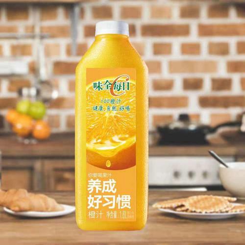 味全橙汁1.6升 味全每日c葡萄橙汁苹果胡萝卜1600ml1.