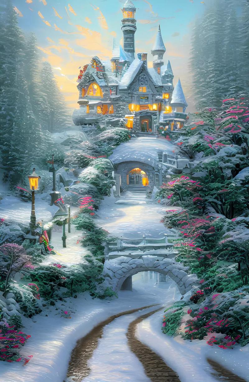 童话城堡是一个美丽的童话世界.#原创视频 #原创动画 #原创 - 抖音