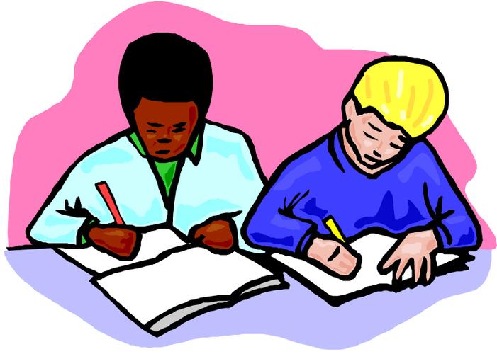 reading and writing clipart