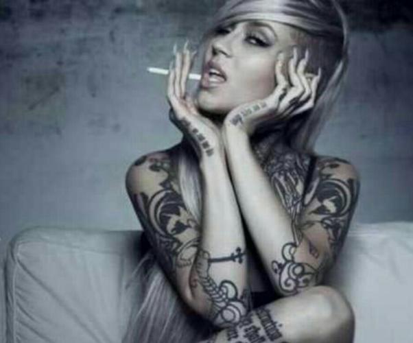吸烟纹身的女生说自己是好女孩,可信度有多高?