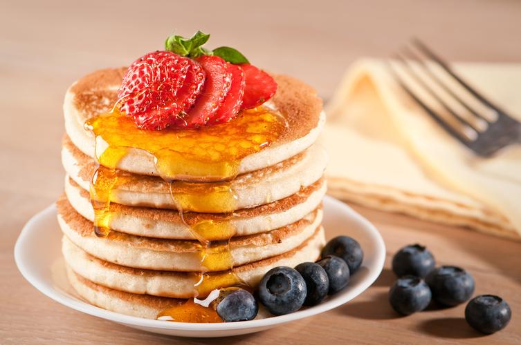 low carb pancakes with syrup