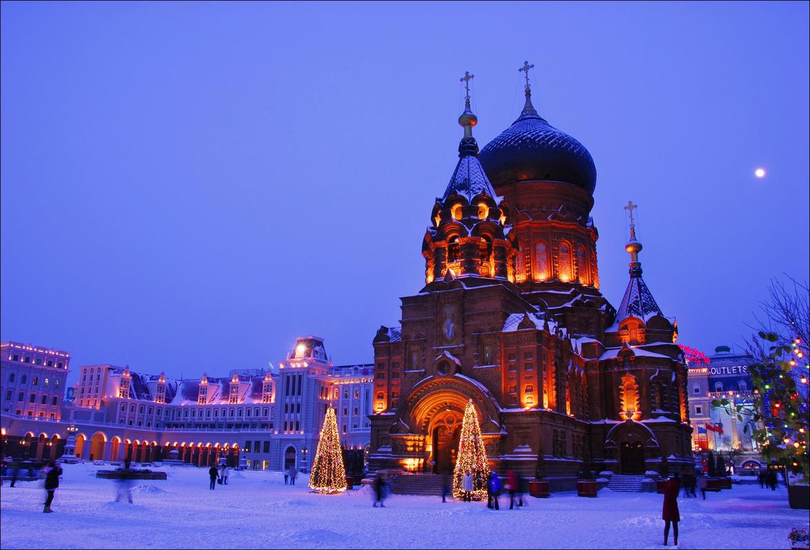 谁能发一下哈尔滨的图片,要漂亮的.最好是雪景