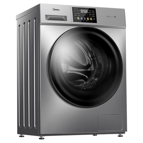 美的(midea) 10公斤 滚筒洗衣机全自动 智能家电变频洗烘一体 md100-1