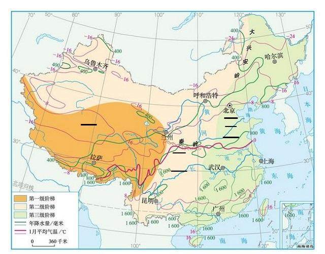 中国人应该要知道的重要地理界线(一)