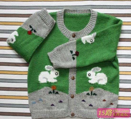 宝宝毛衣编织图案小兔子图案