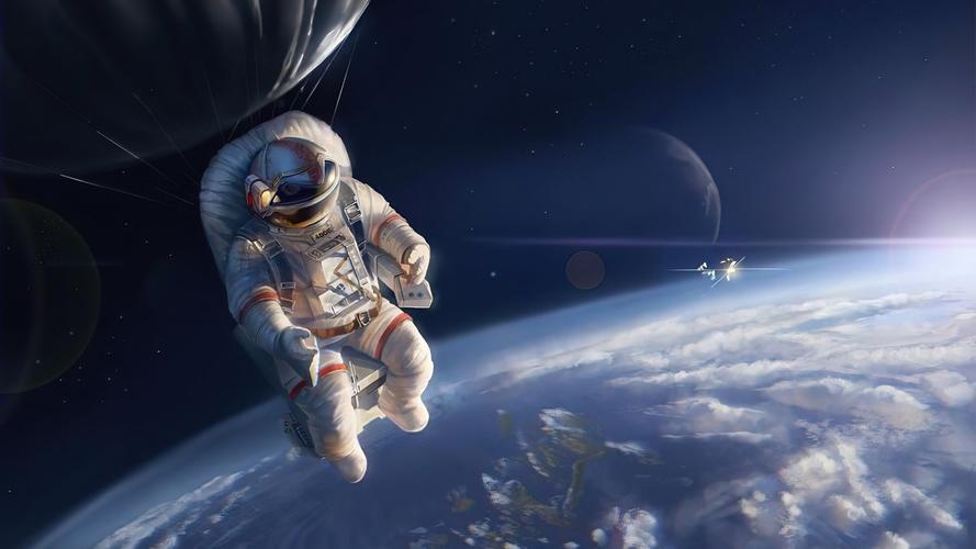 太空宇航员图片,4k高清风景图片,娟娟壁纸