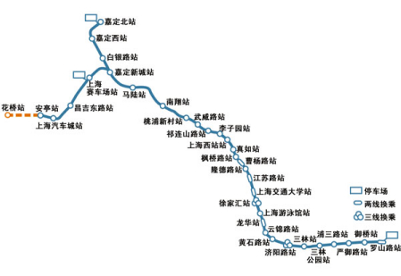 11号线将延伸至昆山花桥 有望2012年通车