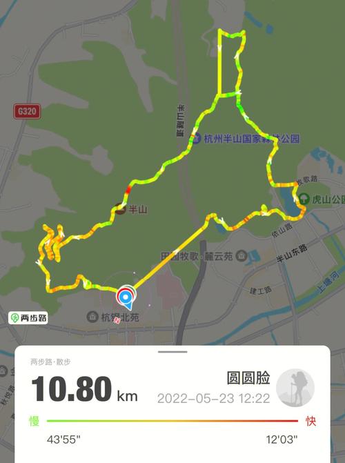 每周一山徒步计划半山森林公园"牛"形徒步正大门出发～仙人谷～樟台