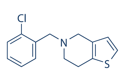 图片 噻氯匹定,ticlopidine
