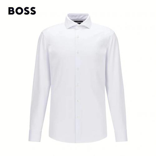 boss男士商务休闲衬衫