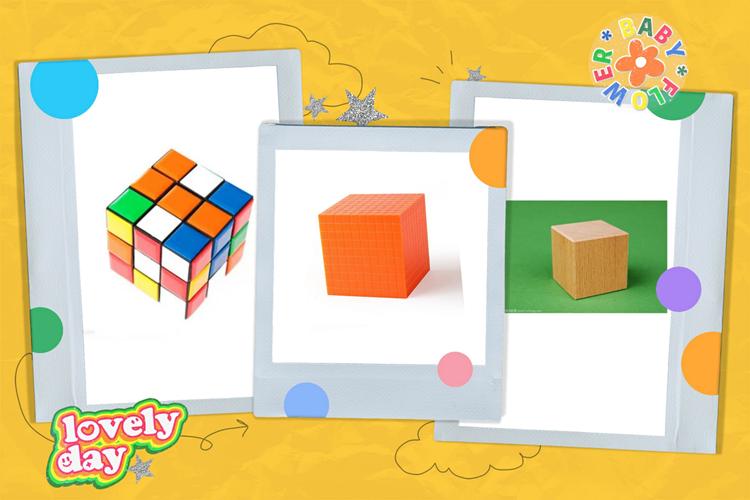 目标:利用生活中常见的物品引导幼儿感知正方形,初步了解正方形的特征