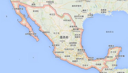 科学社会民生烦恼 向ta提问私信ta  展开全部 这是北美洲的墨西哥地图