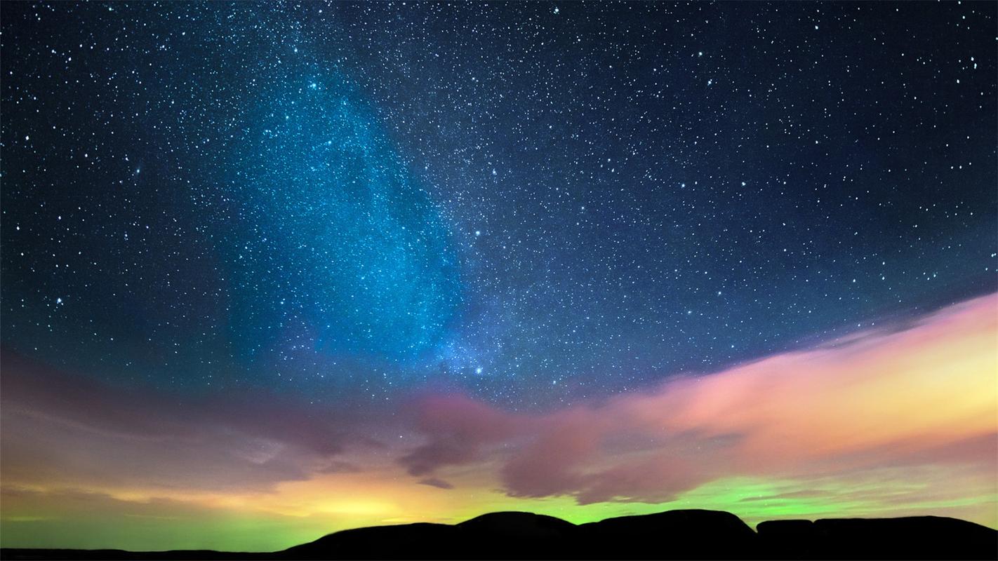 宇宙之美 璀璨星空高清摄影图片电脑桌面壁纸