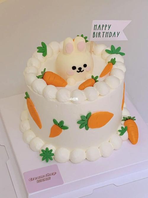 小兔子蛋糕09