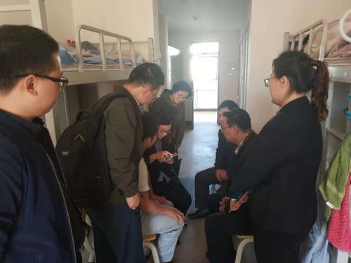 国家统计局天津调查队到天滨公寓考察农民工市民化进程动态监测调查