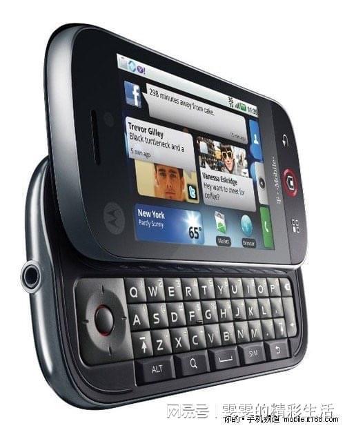 摩托罗拉首款android系统手机cliq