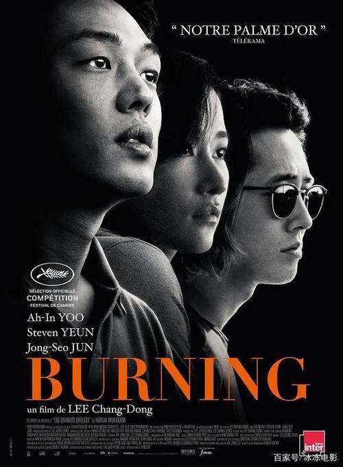韩国电影《燃烧》海报