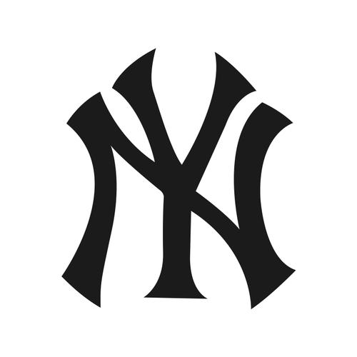 ny洋基队标志棒球logo衣服辅料熨烫胶印烫画布贴