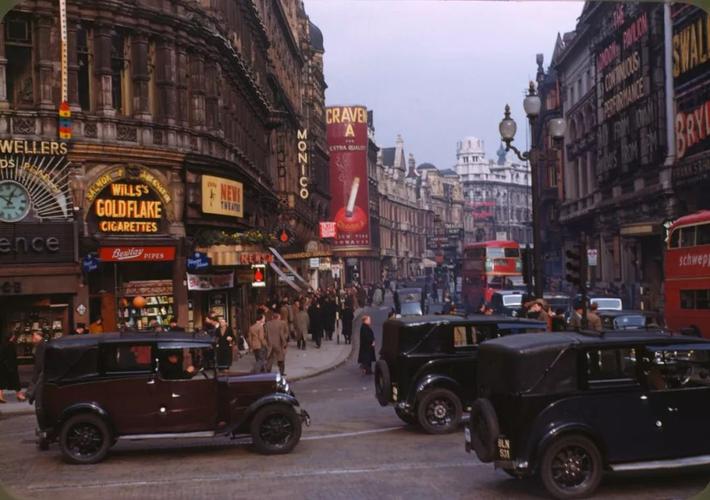 50年代的伦敦, 每一张照片都是电影海报_英国