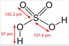 硫酸的结构式是什么?