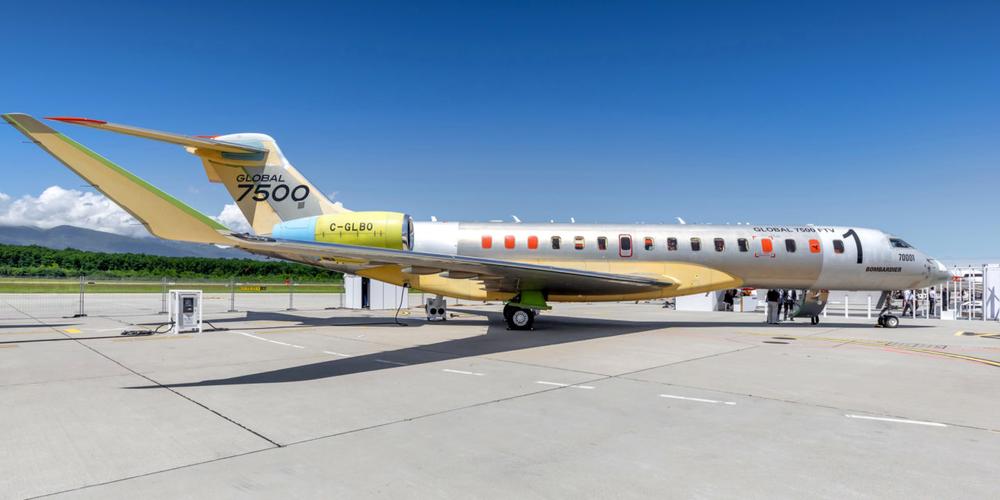 bombardier global 7500: the new high-end market reference