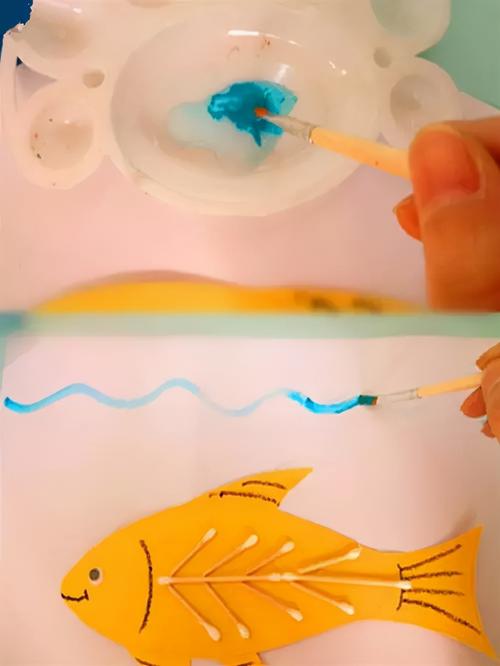 幼儿园创意手工制作——小鱼(8款)
