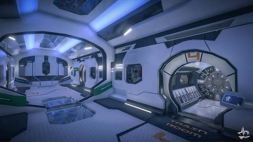 unity科幻太空舱模型spacebasepack101
