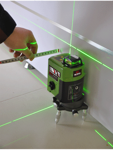欧伦萨12线水平仪激光3d贴墙仪绿光红外线水准打投线仪强光