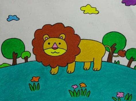 幼儿园动物世界简笔画大全 儿童画