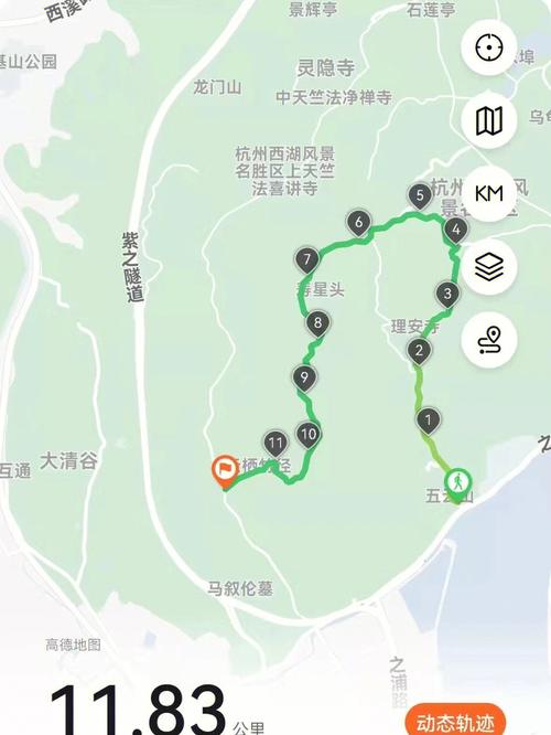 杭州景点徒步路线打卡十里琅珰云栖竹径