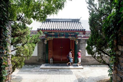 学习中国古建的大门