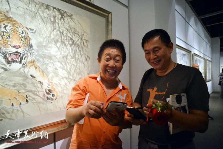 李墨画展在天津隆重开幕 全方位展示其卓越的艺术成就