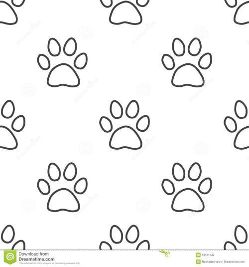 猫脚印简笔画小猫脚印的简笔画图片小猫脚印的简笔画图片高清图片小猫