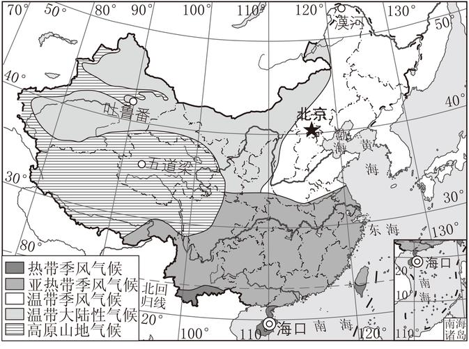 2021日常修图-中国气候类型