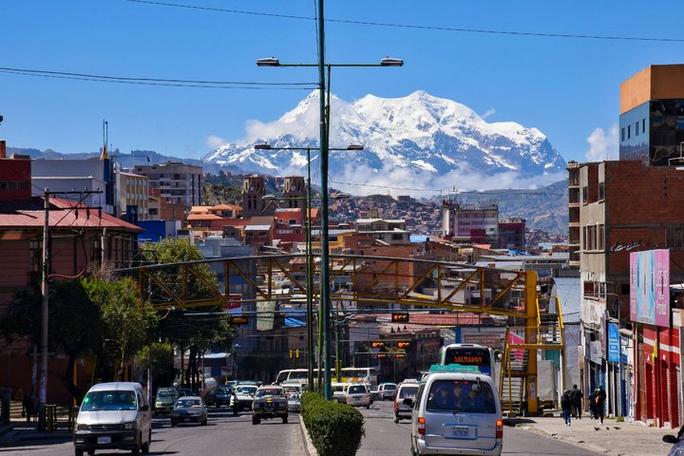 真正的天空之城世界上最高的首都玻利维亚拉巴斯lapaz
