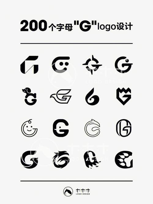logo设计200个字母g的创意变形78