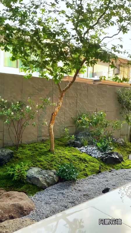 新做的禅意庭院,很多人问风格,这究竟属于中式还是日式?花园设计 庭院