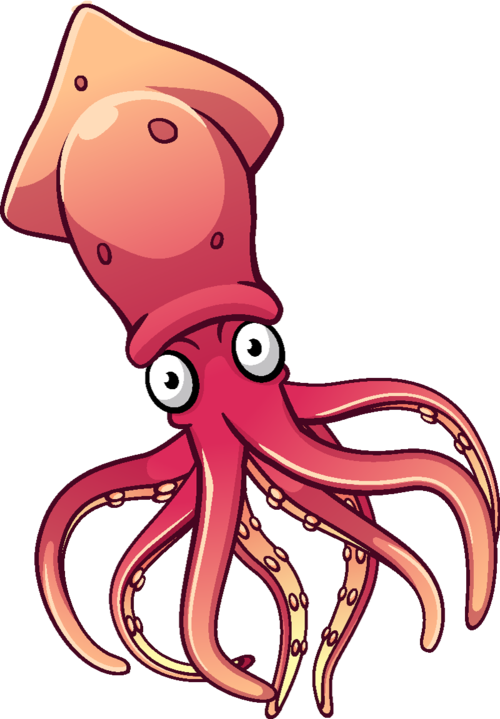 粉红色卡通章鱼动物矢量素材粉色动物粉色章鱼卡通章鱼可 .