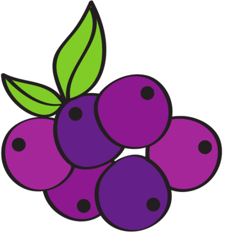 葡萄水果矢量grapesfruitvector