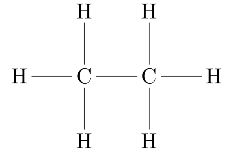 乙烷的结构式