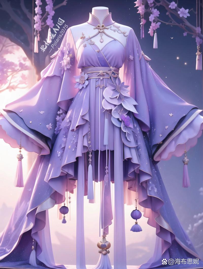 紫色系仙女裙,公主裙,骑士服,连衣裙