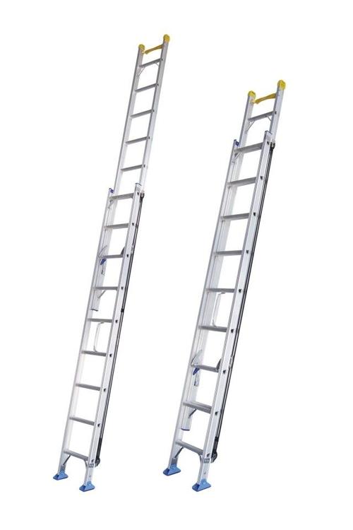 包邮宝富电力rlae-90铝合金伸缩梯楼梯升降梯子工程家用加厚 #梯子