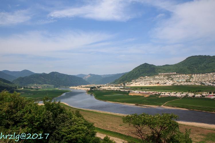 中朝界河鸭绿江