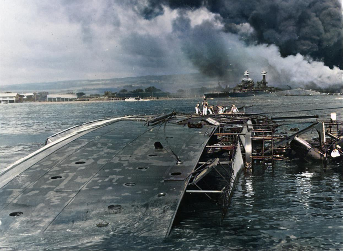 1941年12月7日偷袭珍珠港历史老照片赏析