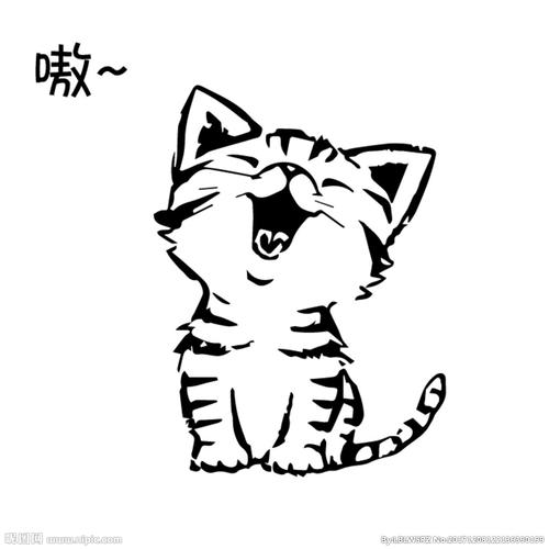 小奶猫设计图__其他_动漫动画_设计图库_昵图网nipic.com