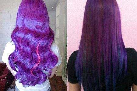 染紫色的头发需要漂一遍头发吗?