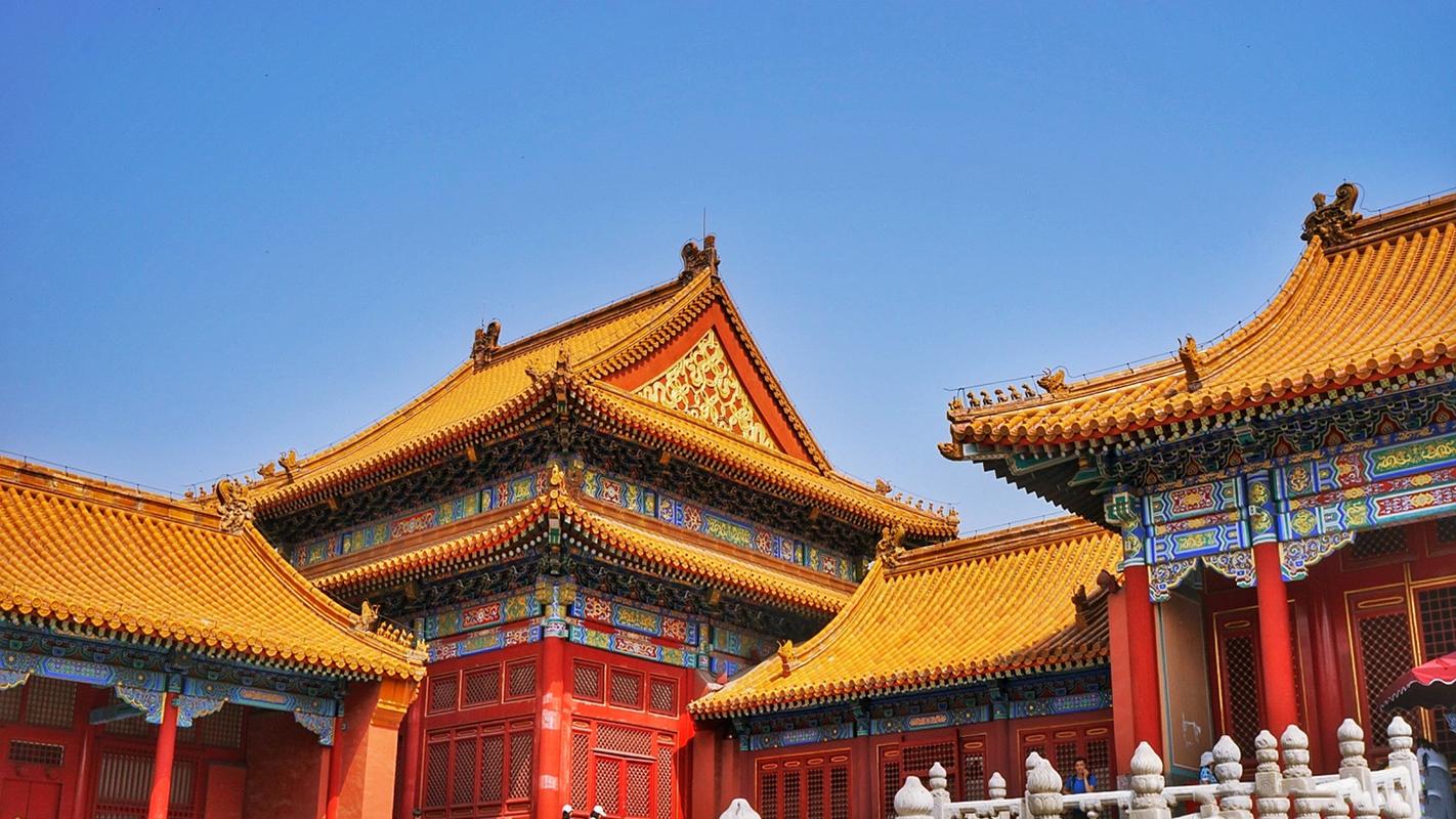 北京故宫建筑旅游景点图片桌面壁纸