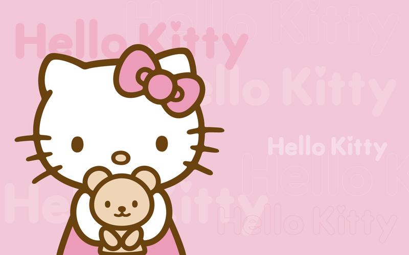 hello kitty 可爱宽屏壁纸(1)